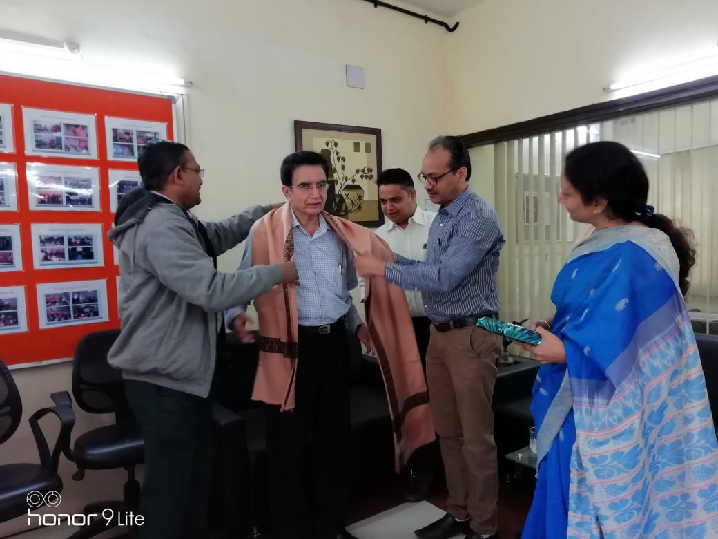 Meeting with Dr. Ajit Kothari